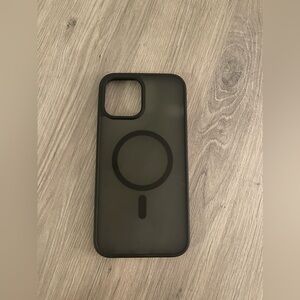 Apple iPhone 12 Pro Max Black iPhone Case with MagSafe